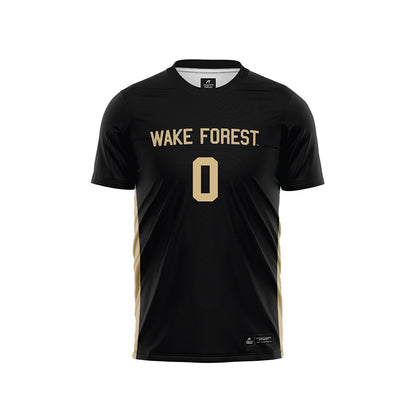 Wake Forest - NCAA Men's Soccer : Jonah Mednard - Black Soccer Jersey