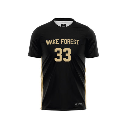 Wake Forest - NCAA Women's Soccer : Abbie Colton - Black Soccer Jersey