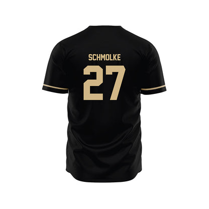 Wake Forest - NCAA Baseball : Luke Schmolke - Black Jersey-1