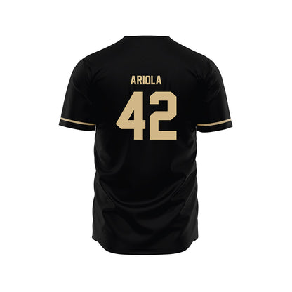 Wake Forest - NCAA Baseball : Joseph Ariola - Black Jersey