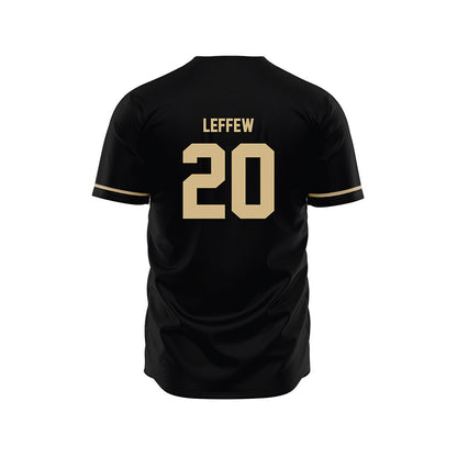 Wake Forest - NCAA Baseball : Haiden Leffew - Black Jersey