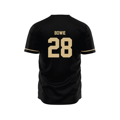 Wake Forest - NCAA Baseball : Rhys Bowie - Black Jersey-1