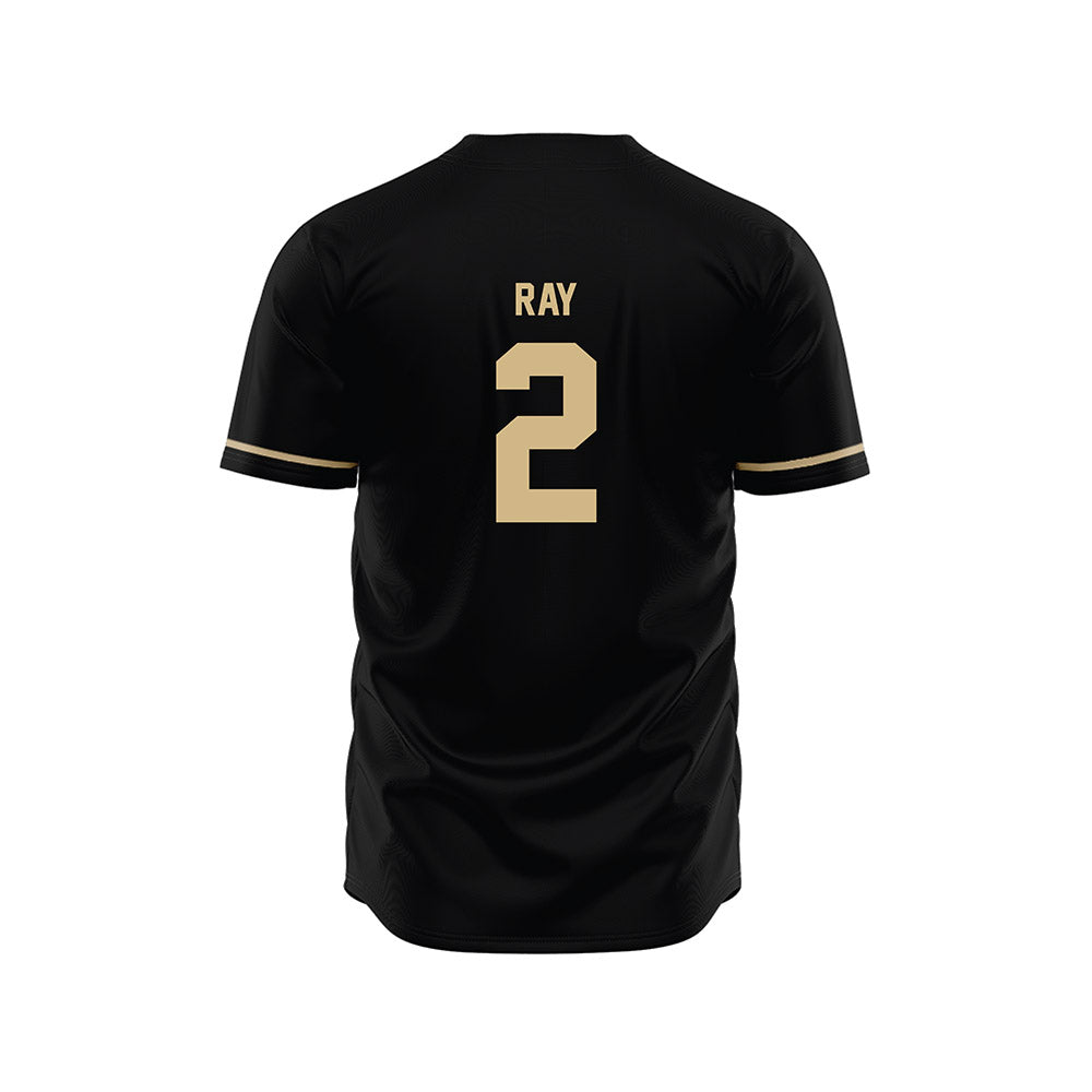 Wake Forest - NCAA Baseball : William Ray - Black Jersey