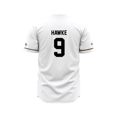 Wake Forest - NCAA Baseball : Austin Hawke - White Jersey