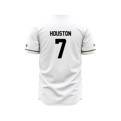 Wake Forest - NCAA Baseball : Marek Houston - White Jersey