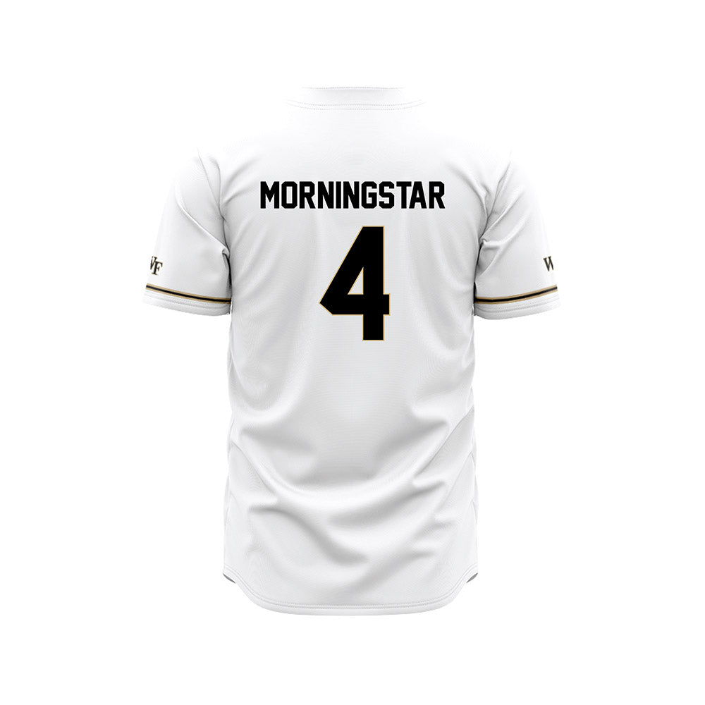 Wake Forest - NCAA Baseball : Blake Morningstar - White Jersey