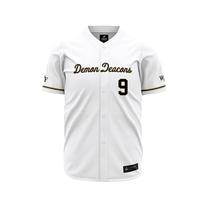 Wake Forest - NCAA Baseball : Austin Hawke - White Jersey