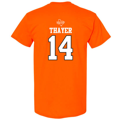 UTRGV - NCAA Baseball : Harrison Thayer - Classic Shersey T-Shirt-1