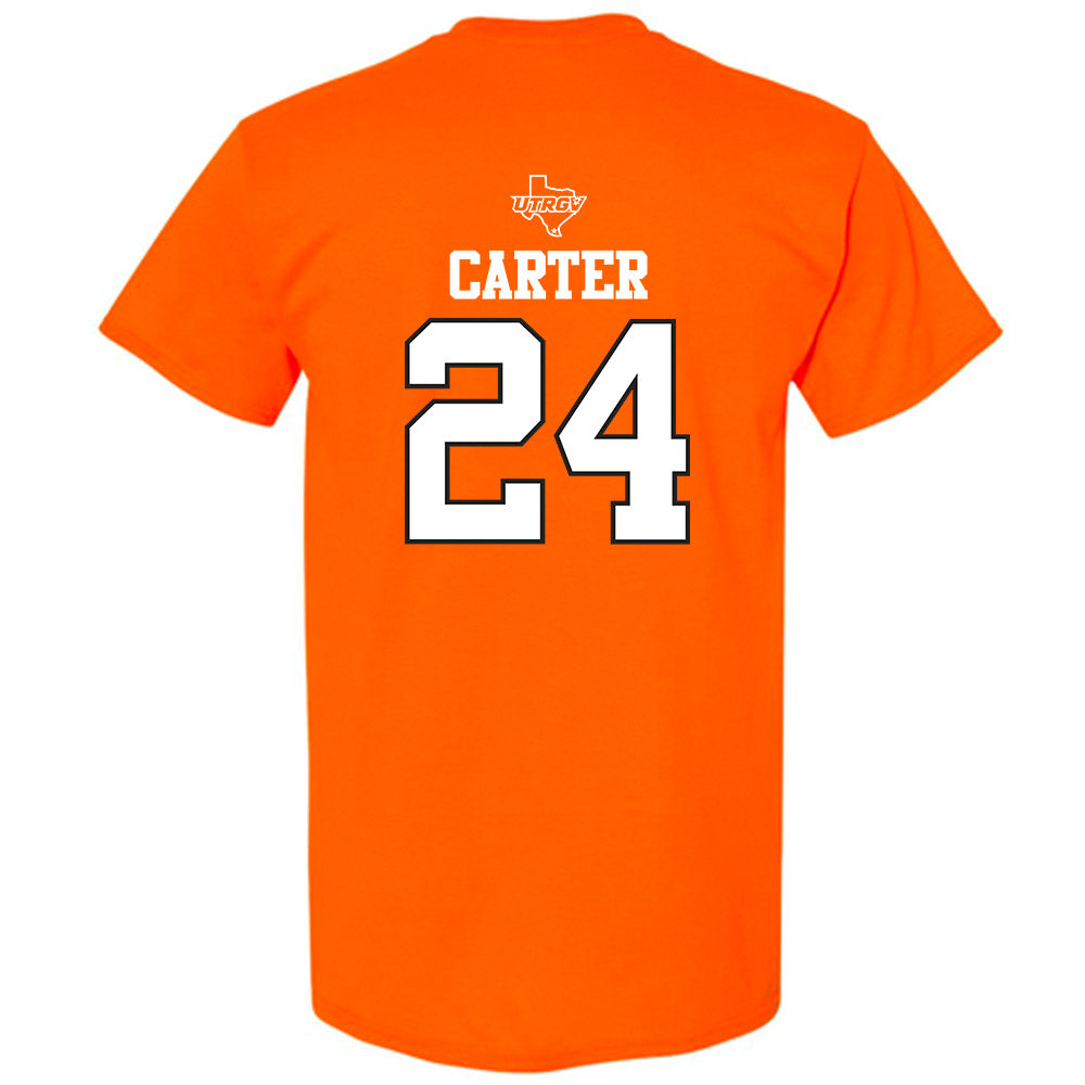 UTRGV - NCAA Baseball : Cameron Carter - Classic Shersey T-Shirt-1