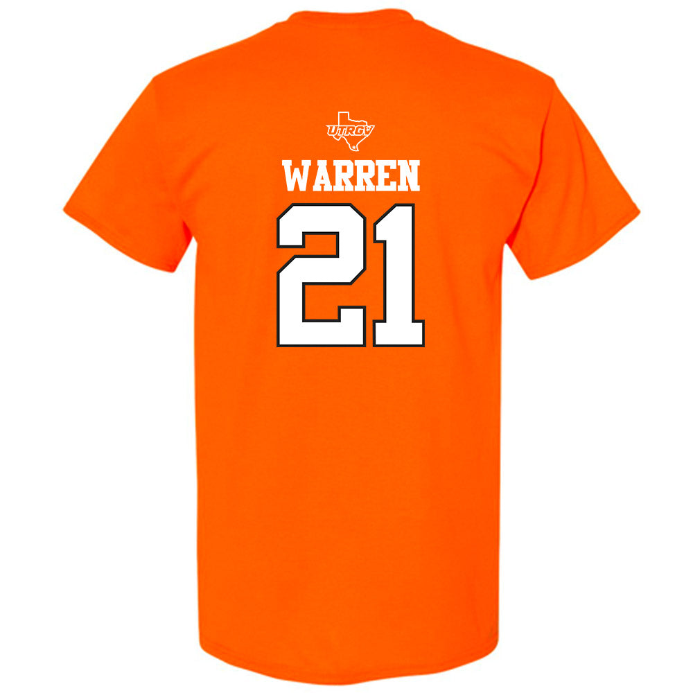UTRGV - NCAA Baseball : Hank Warren - Classic Shersey T-Shirt-1