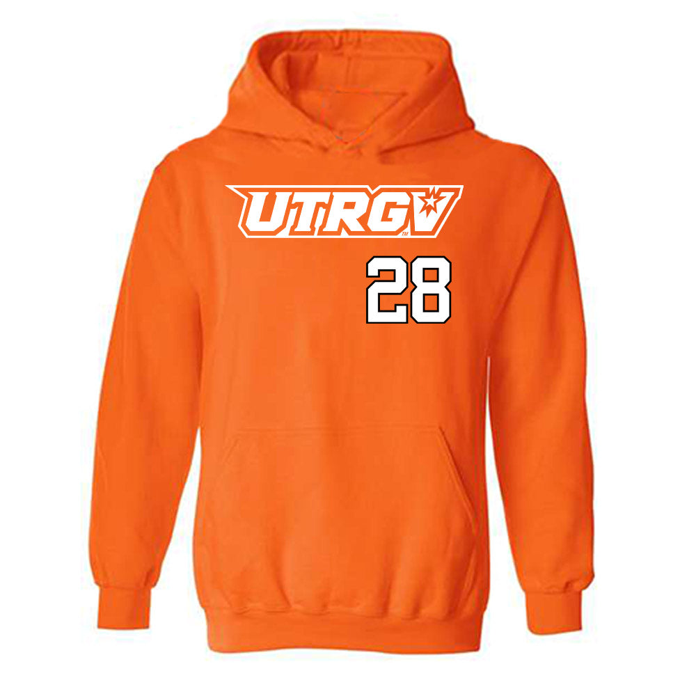 UTRGV - NCAA Baseball : Isaiah Gonzalez - Classic Shersey Hooded Sweatshirt-0