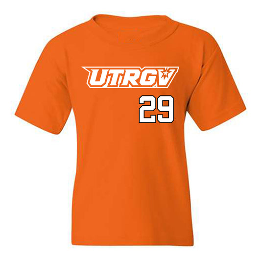UTRGV - NCAA Baseball : Aaron Sanchez - Classic Shersey Youth T-Shirt-0