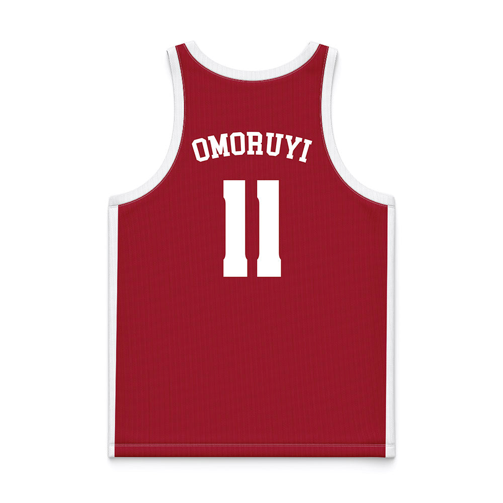 Alabama - NCAA Men's Basketball : Clifford Omoruyi - Crimson Basketball Jersey