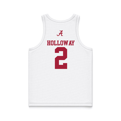 Alabama - NCAA Men's Basketball : Aden Holloway - Basketball Jersey