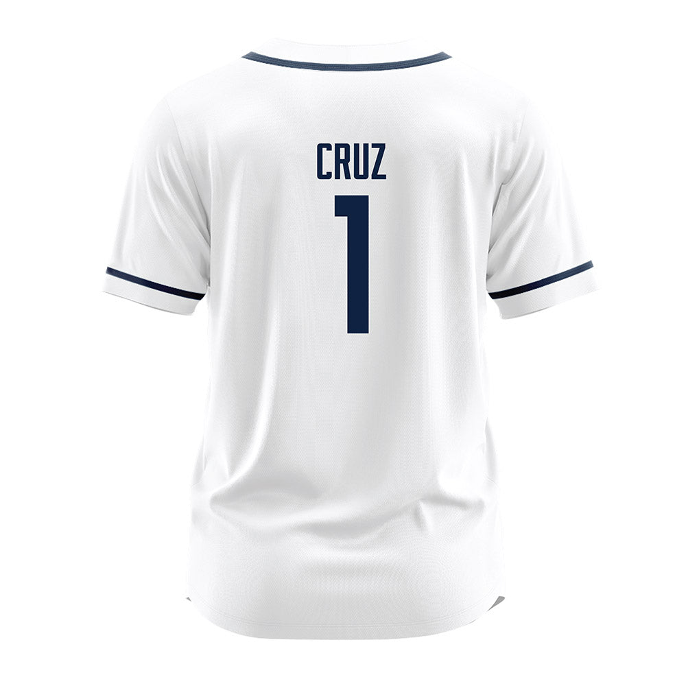 UConn - NCAA Softball : Bella Cruz - White Jersey