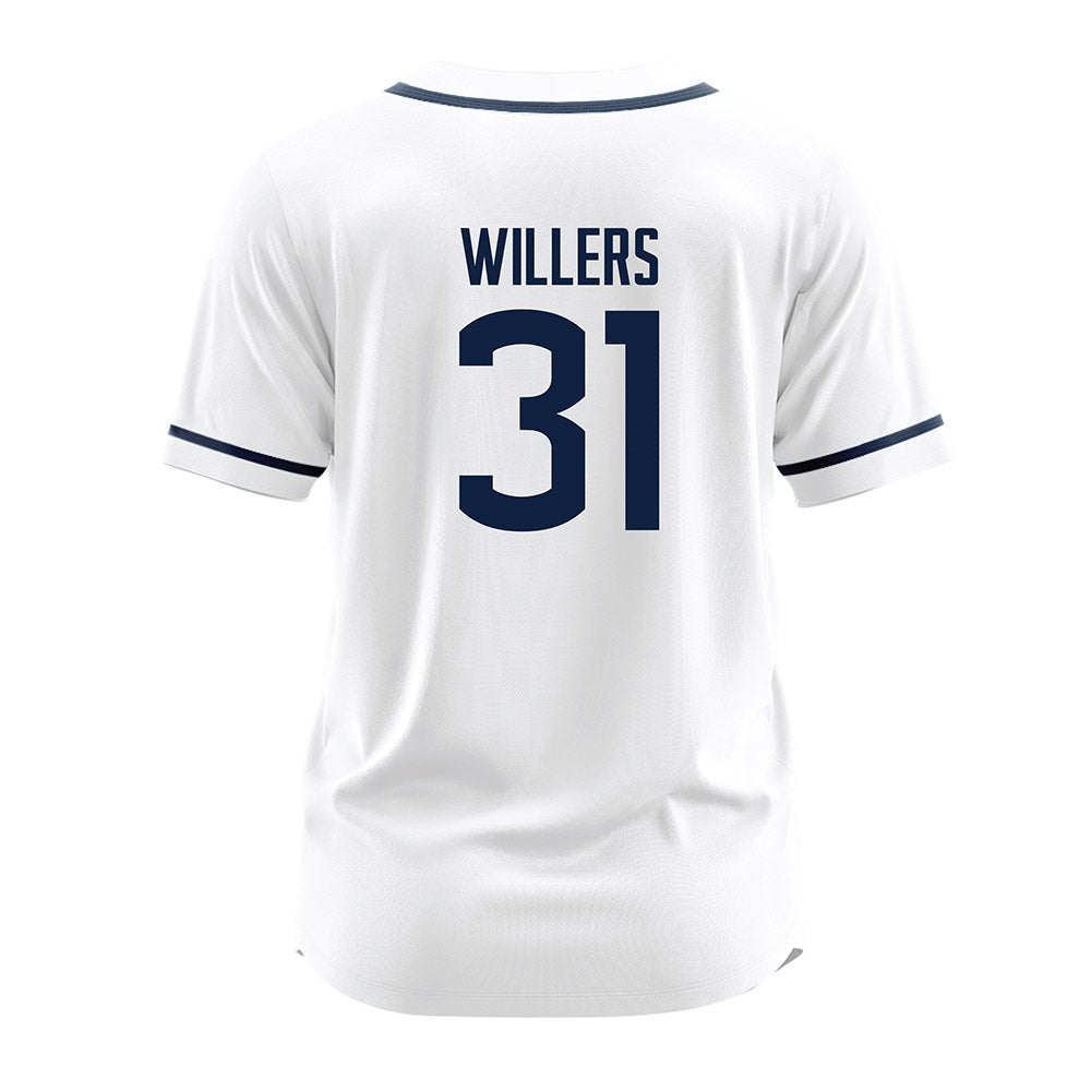 UConn - NCAA Softball : Emma Willers - White Jersey-1