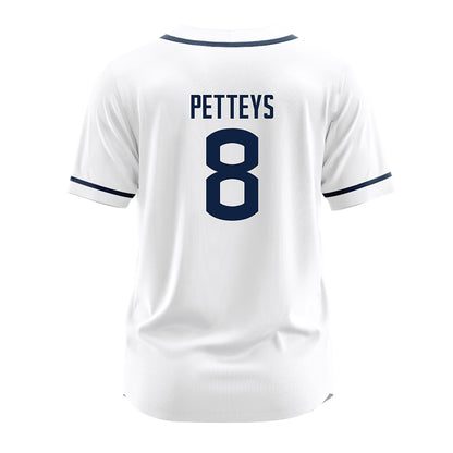 UConn - NCAA Softball : Cat Petteys - White Jersey