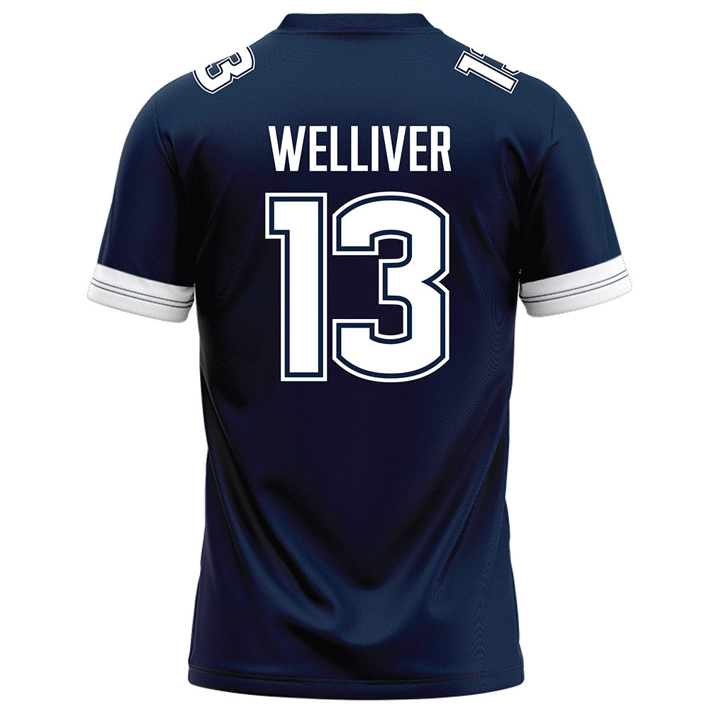 UConn - NCAA Football : Cole welliver - Navy Football Jersey