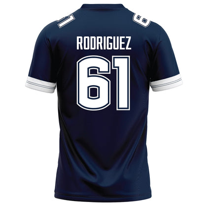 UConn - NCAA Football : Diego Rodriguez - Navy Football Jersey-1