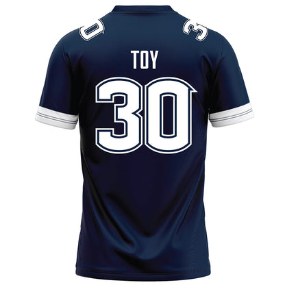 UConn - NCAA Football : Dominic Toy - Navy Football Jersey