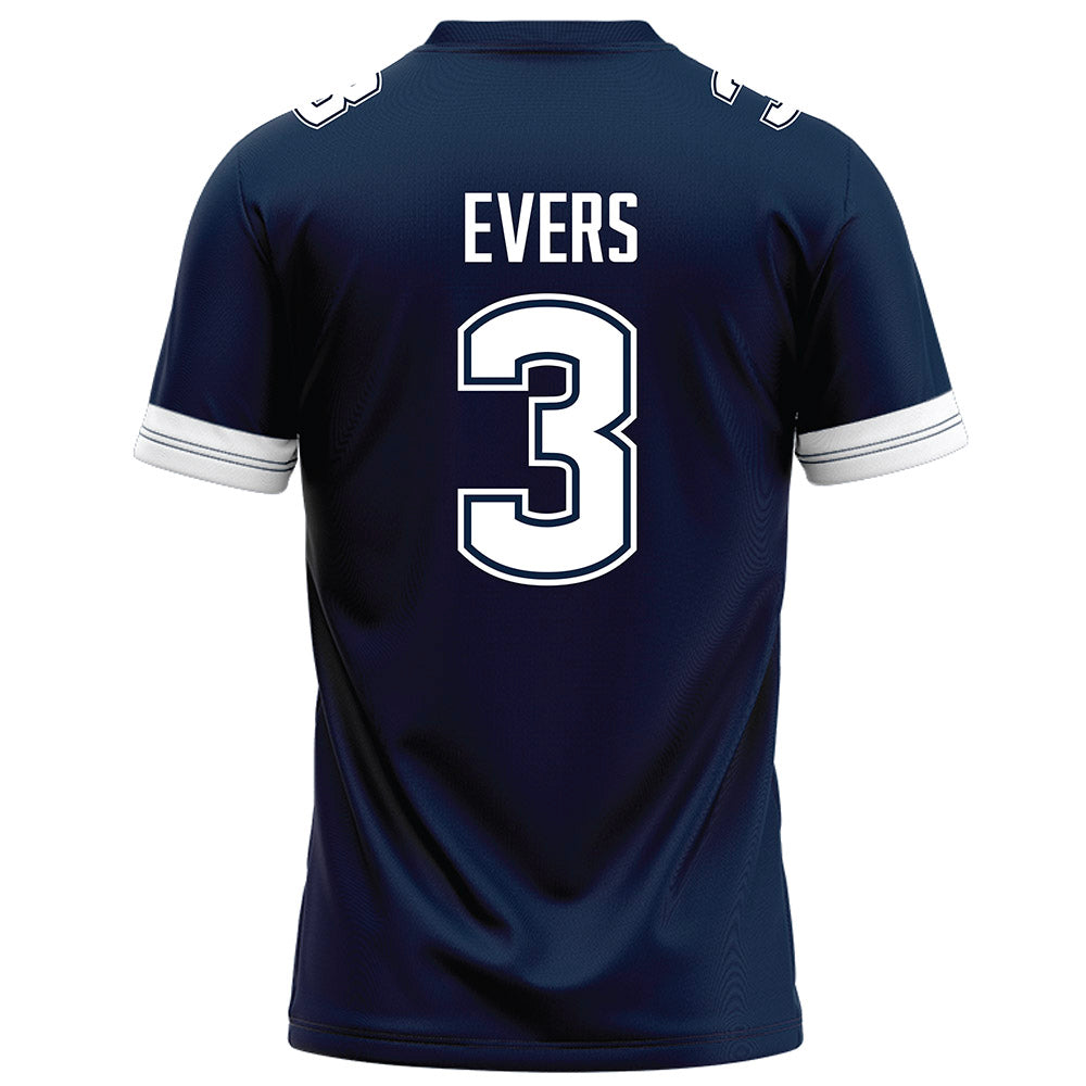 UConn - NCAA Football : Nick Evers - Navy Football Jersey