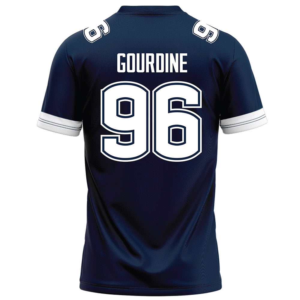 UConn - NCAA Football : Dal'Mont Gourdine - Navy Football Jersey