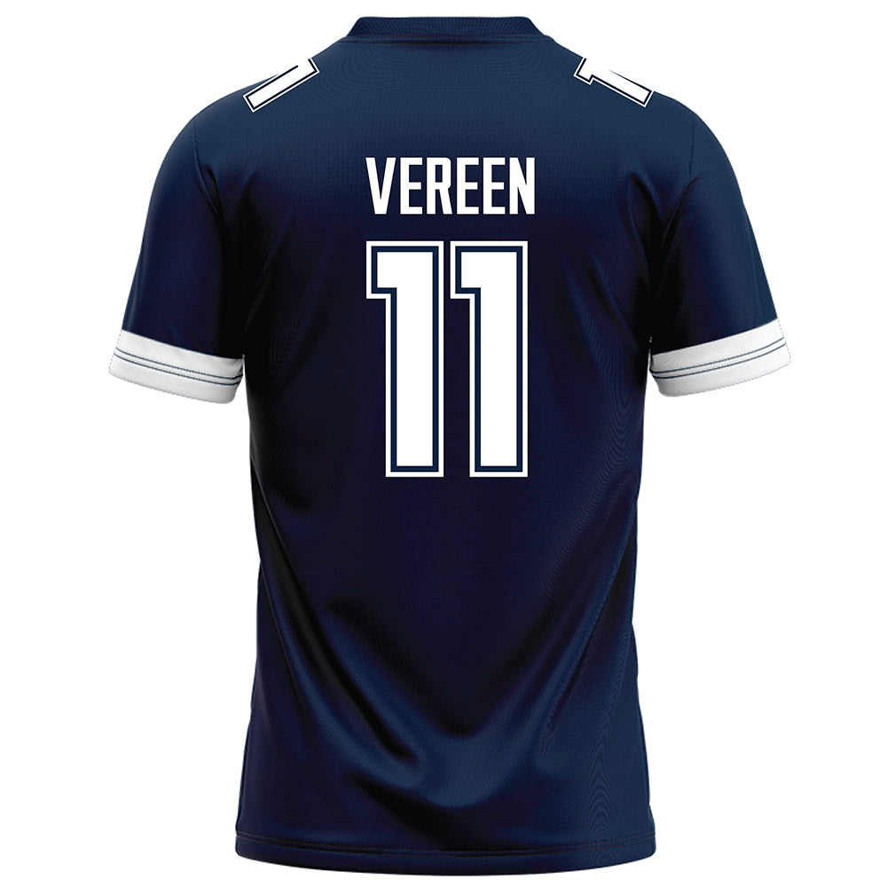 UConn - NCAA Football : Javonte Vereen - Navy Football Jersey-1