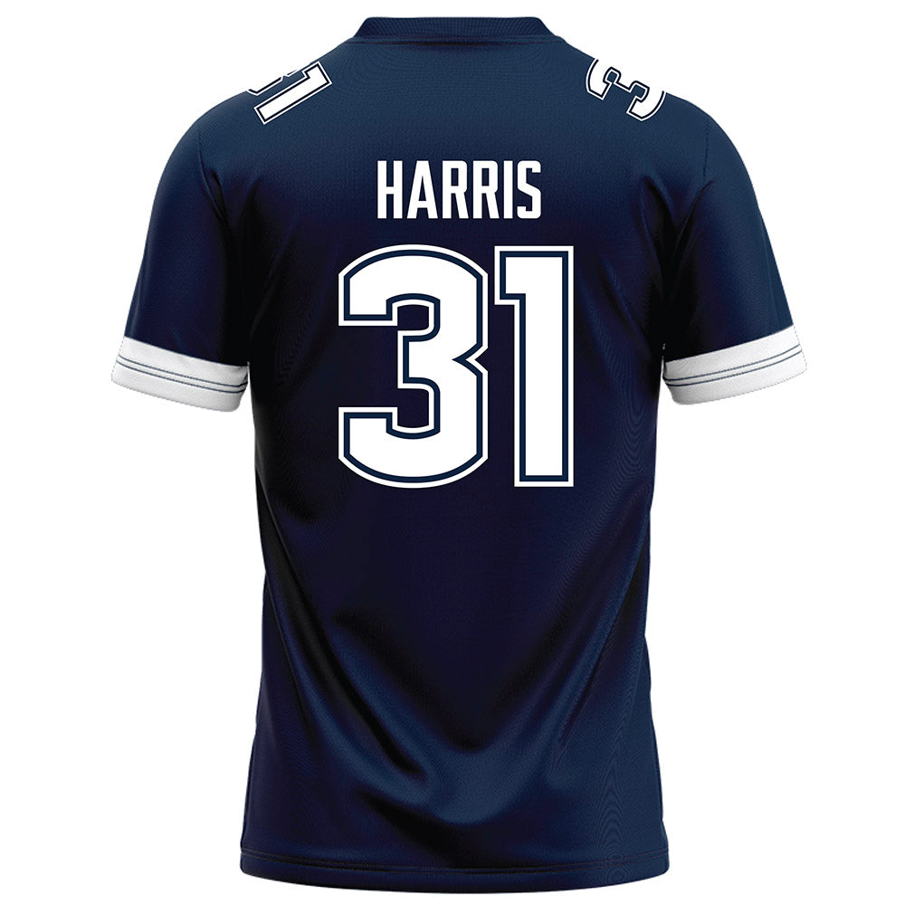 UConn - NCAA Football : Diandre Harris - Navy Football Jersey-1
