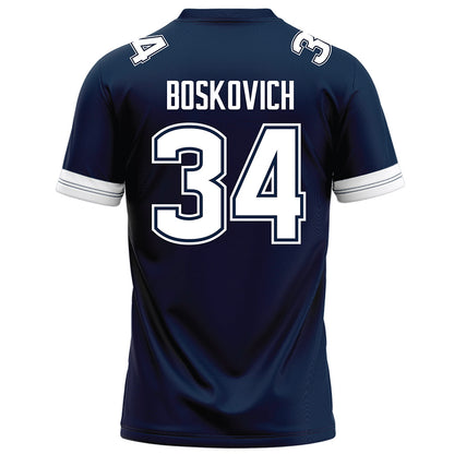 UConn - NCAA Football : Carter Boskovich - Navy Football Jersey