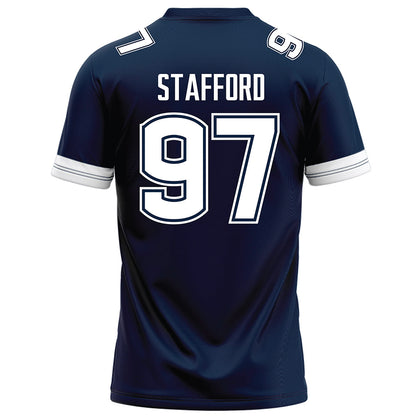 UConn - NCAA Football : Jelani Stafford - Navy Football Jersey