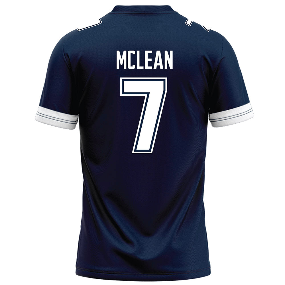 UConn - NCAA Football : Malachi Mclean - Navy Football Jersey