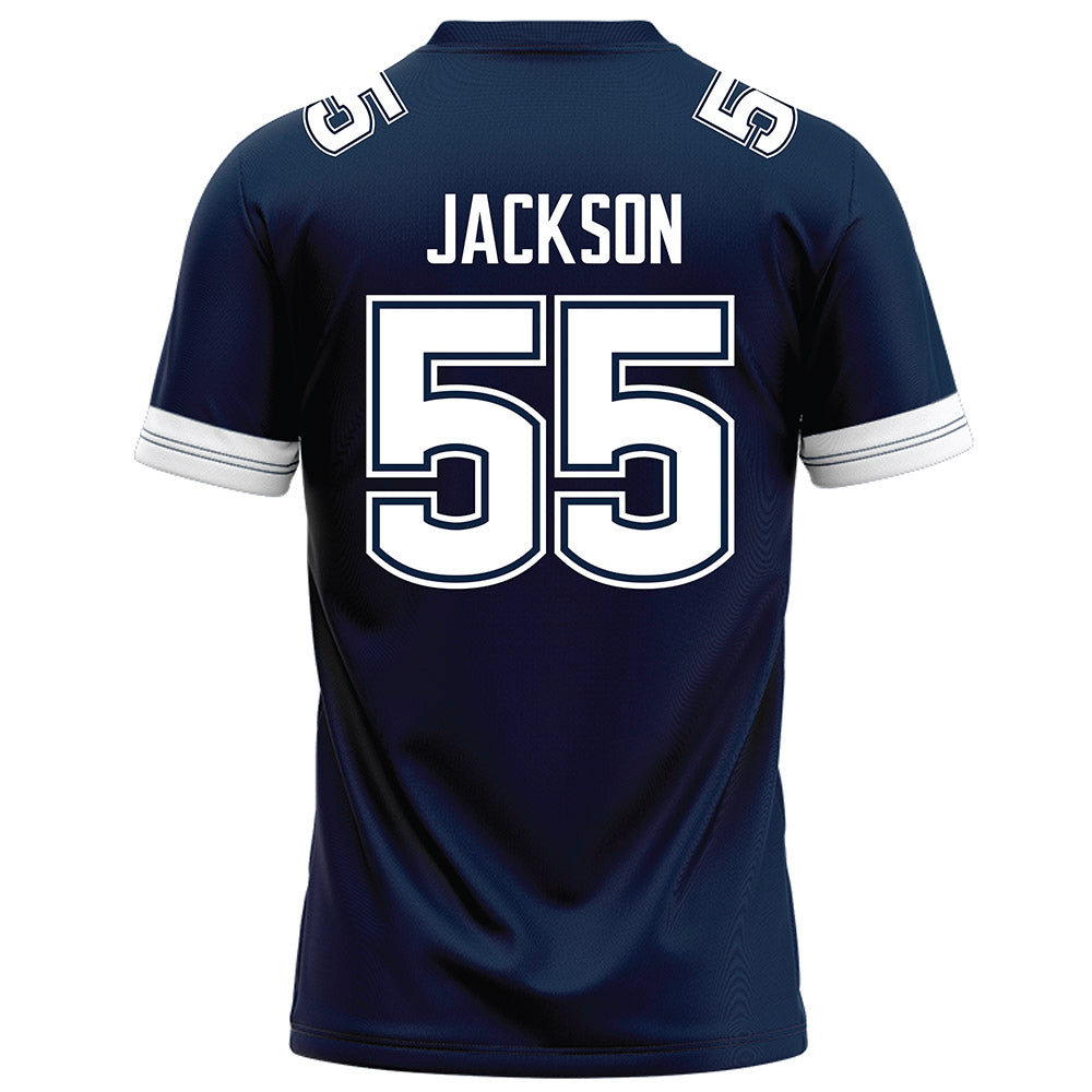 UConn - NCAA Football : Vincent Jackson - Navy Football Jersey-1