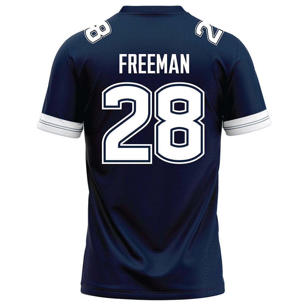 UConn - NCAA Football : Christopher Freeman - Navy Football Jersey