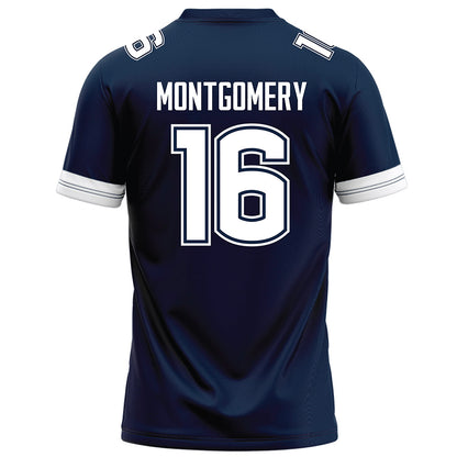 UConn - NCAA Football : Brock Montgomery - Navy Football Jersey