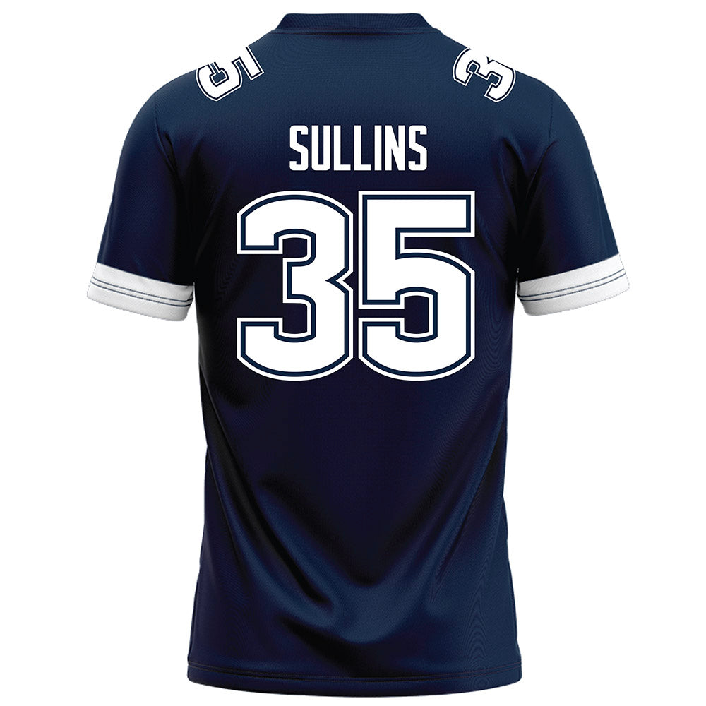 UConn - NCAA Football : Spencer Sullins - Navy Football Jersey-1