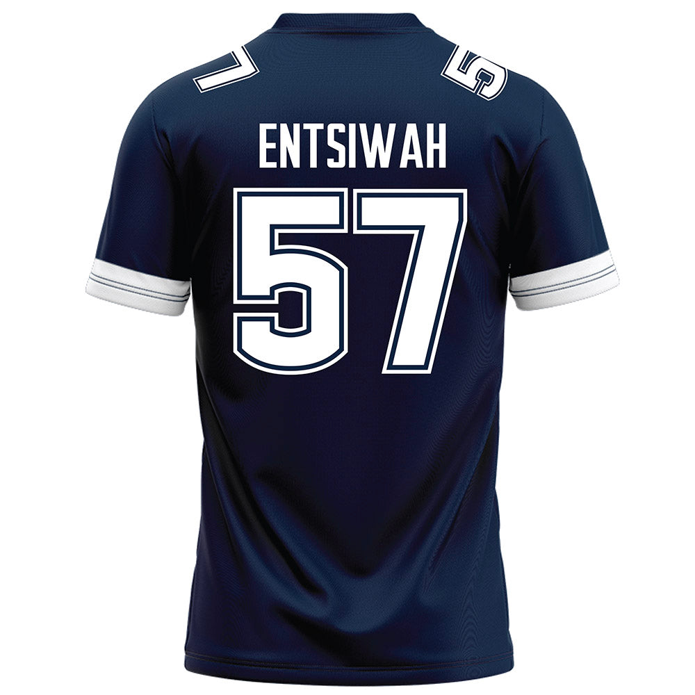 UConn - NCAA Football : Ed Entsiwah - Navy Football Jersey-1