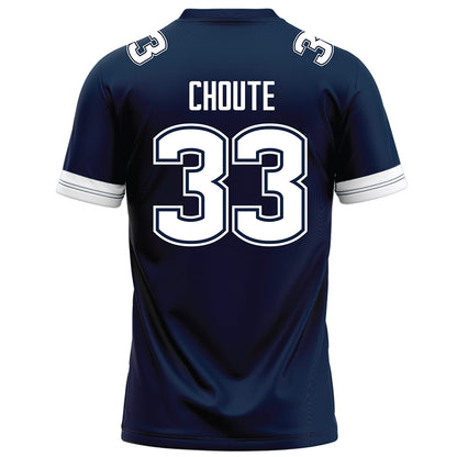 UConn - NCAA Football : Kervins Choute - Navy Football Jersey