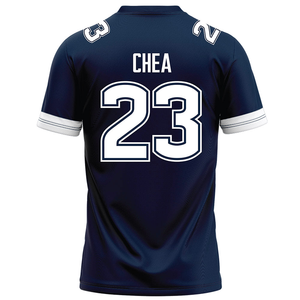 UConn - NCAA Football : Alfred Chea - Navy Football Jersey