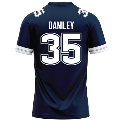 UConn - NCAA Football : Frank Daniley - Navy Football Jersey