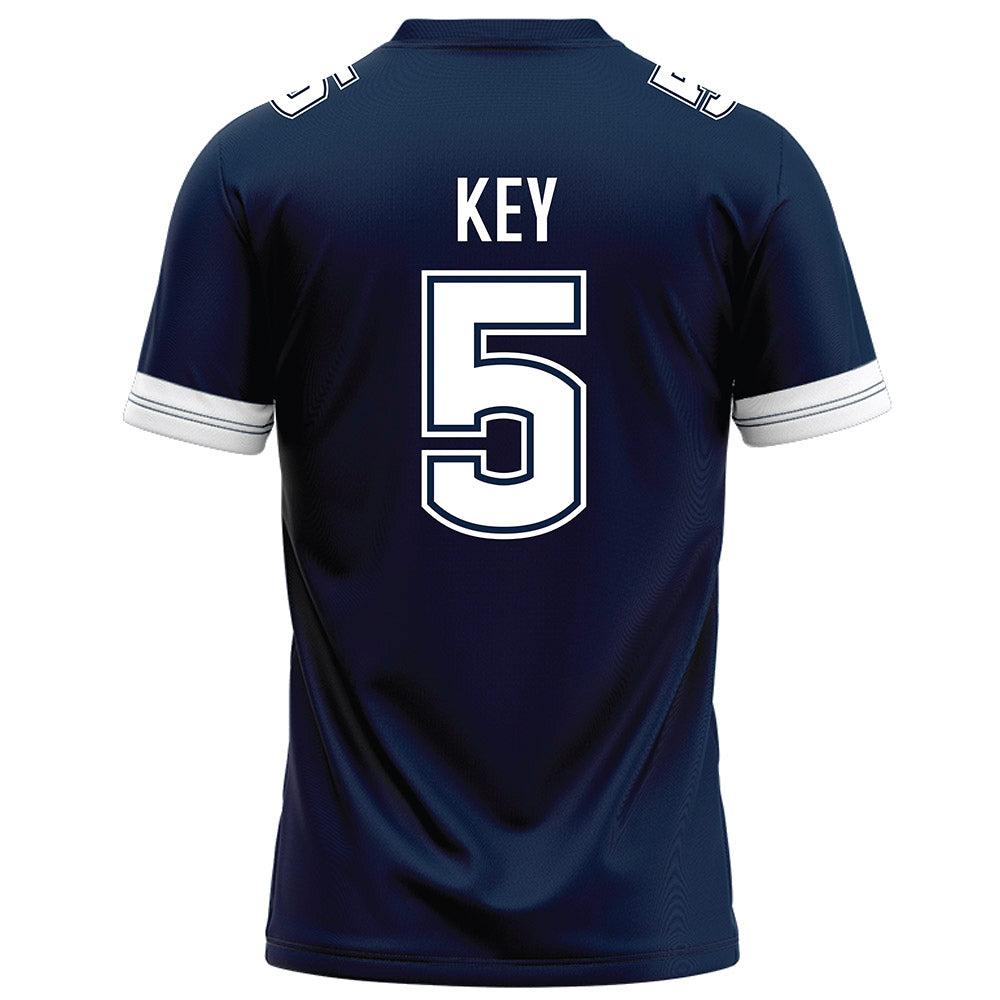 UConn - NCAA Football : Aaron Key - Navy Football Jersey