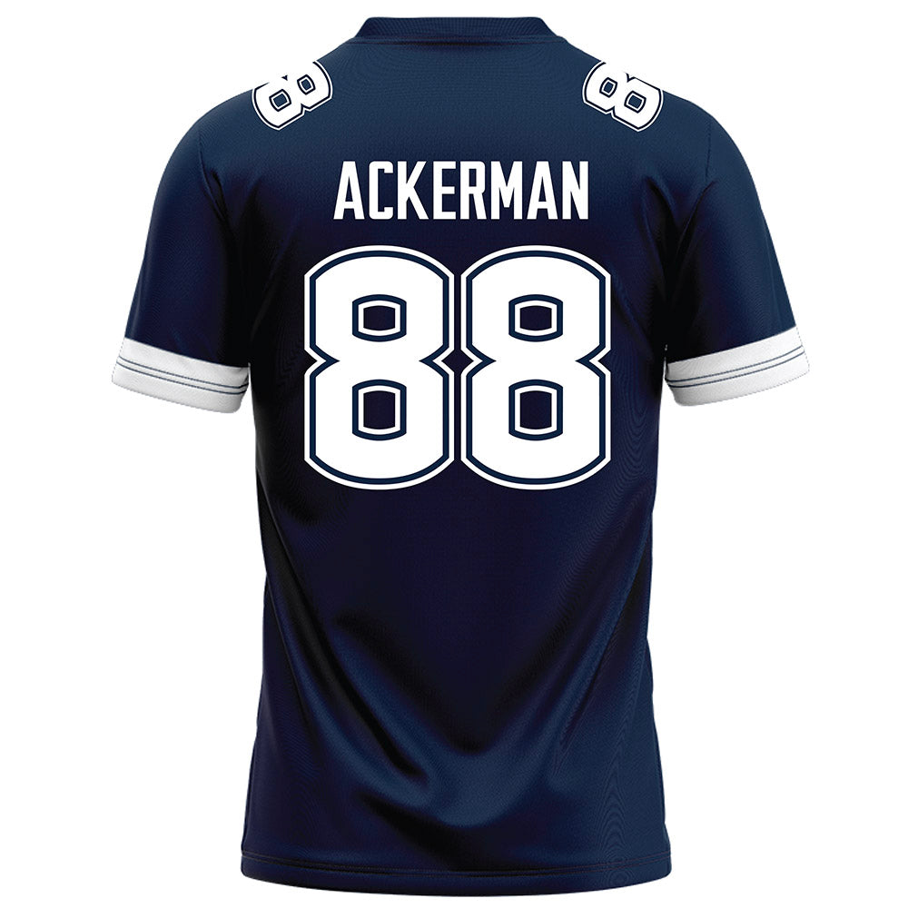 UConn - NCAA Football : Cooper Ackerman - Navy Football Jersey