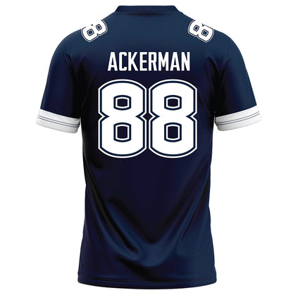 UConn - NCAA Football : Cooper Ackerman - Navy Football Jersey