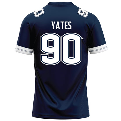 UConn - NCAA Football : Pryce Yates - Navy Football Jersey