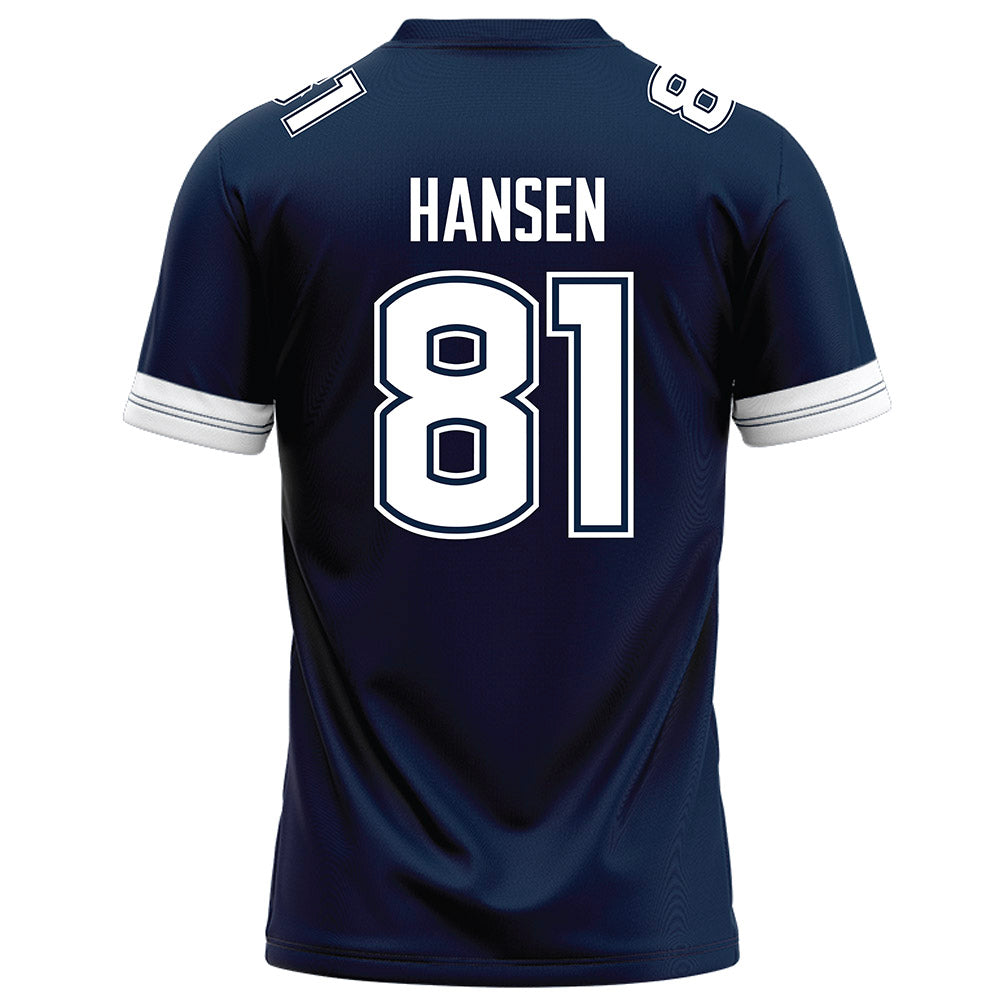 UConn - NCAA Football : Louis Hansen - Navy Football Jersey