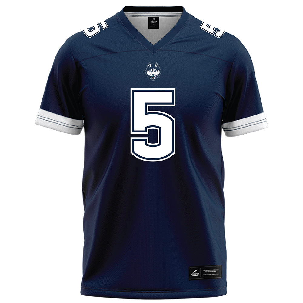 UConn - NCAA Football : Kaleb Anthony - Navy Football Jersey