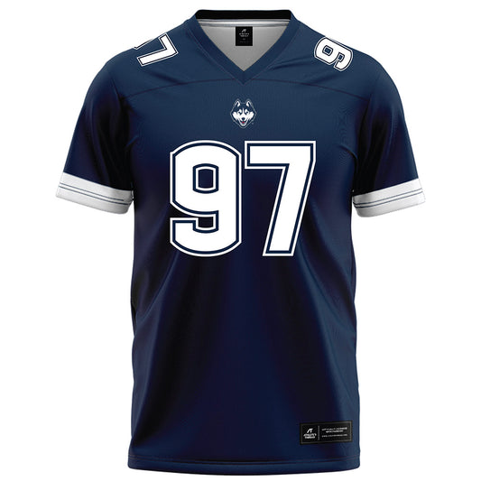 UConn - NCAA Football : Jelani Stafford - Navy Football Jersey