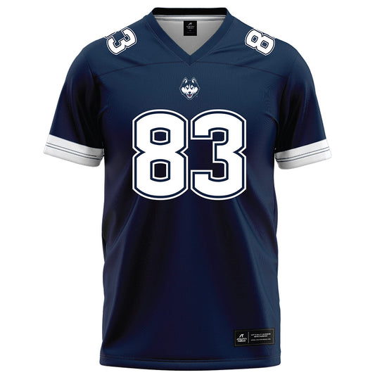 UConn - NCAA Football : Xavier Watson - Navy Football Jersey-0