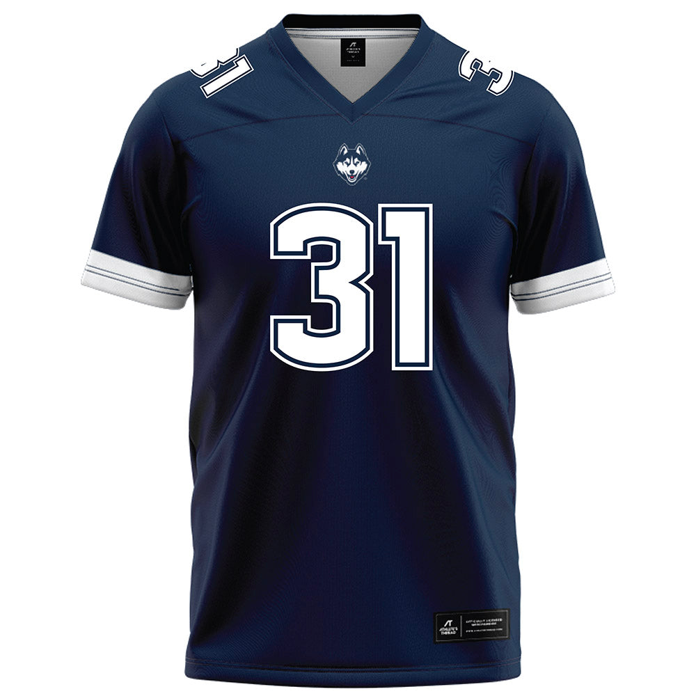 UConn - NCAA Football : Diandre Harris - Navy Football Jersey-0