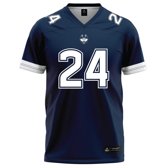 UConn - NCAA Football : Tashi Crofut - Navy Football Jersey-0
