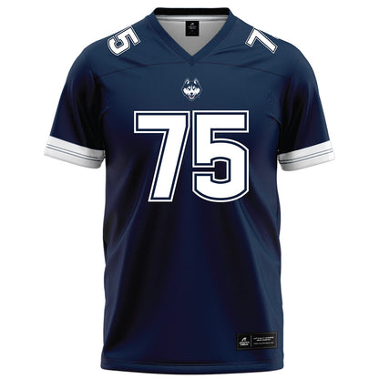 UConn - NCAA Football : Chase Lundt - Navy Football Jersey